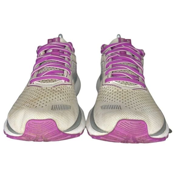 Brooks Womens Ghost 12 1203051B186 White Running Shoes Sneakers Size 10 B - Picture 9 of 9